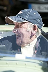 Norman Dewis at the 2012 Mille Miglia.